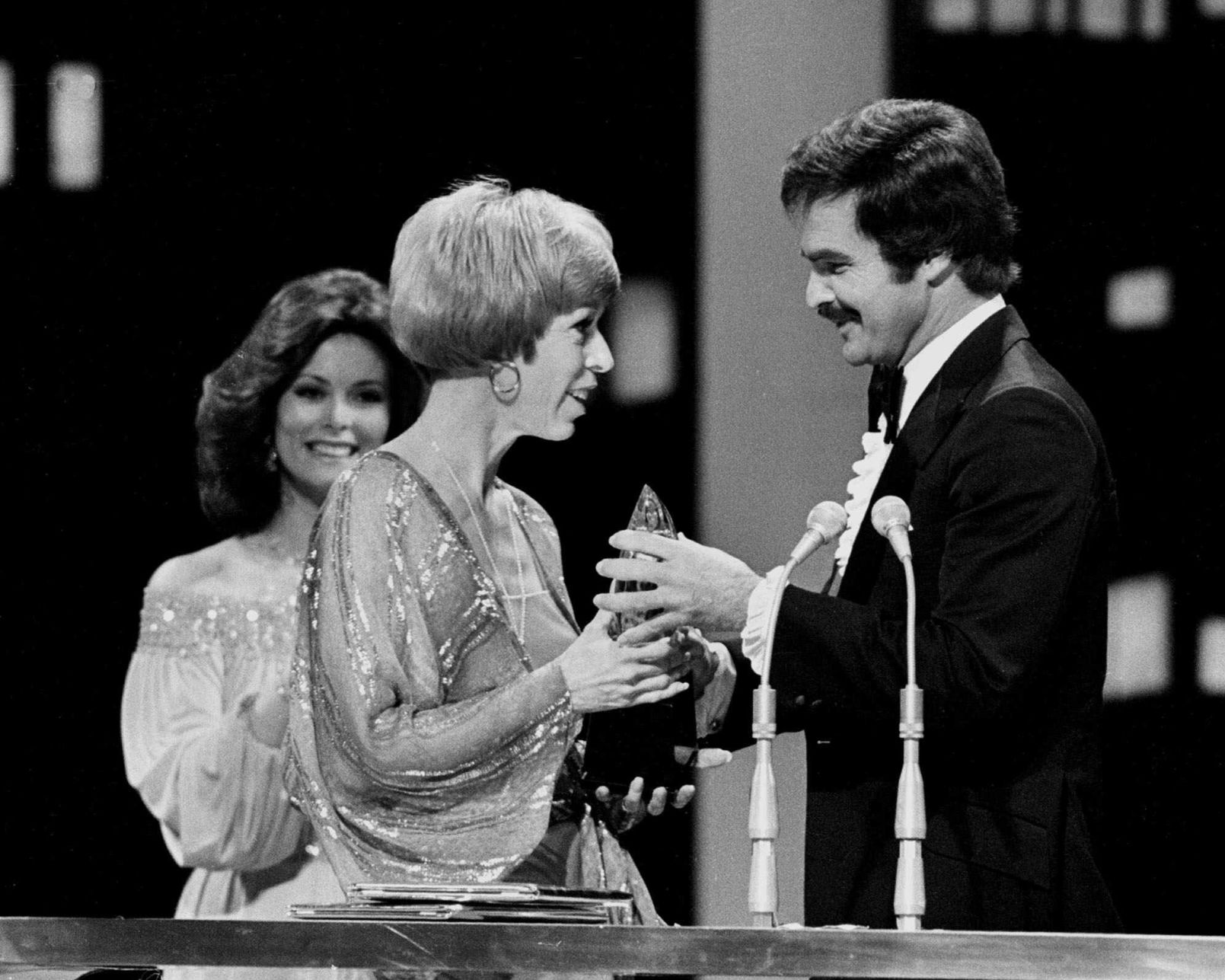 CAROL BURNETT, BURT REYNOLDS, 1978